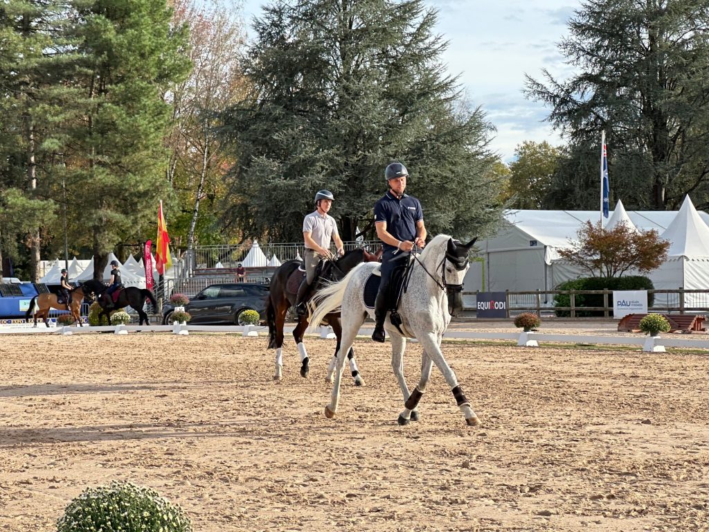 Sturm Benjamin verzögert den Start der CCI5*-L in Pau + Arne Bergendahl und Luthien NRW sind